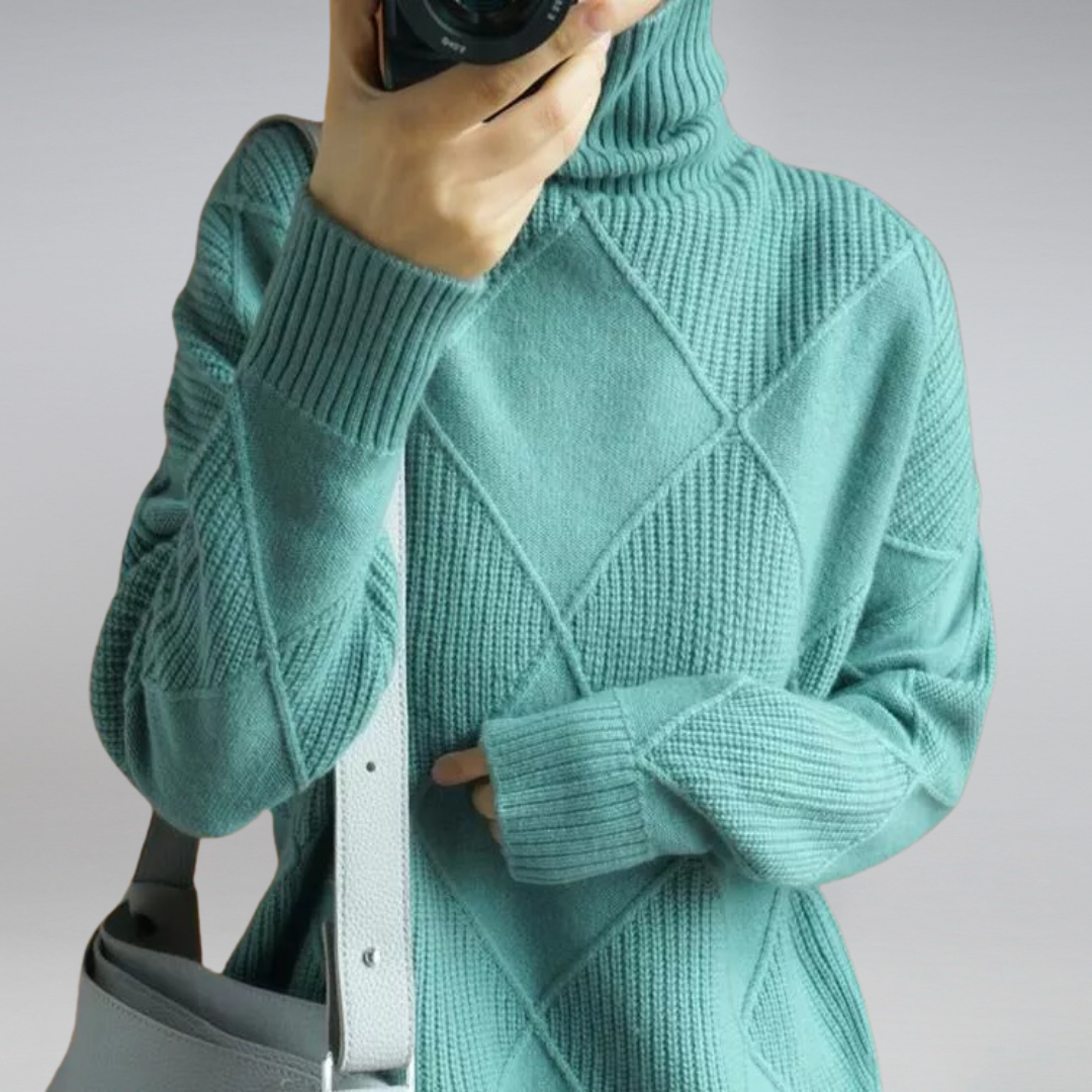 Ramona - Gemütlicher Rollkragen-Pullover