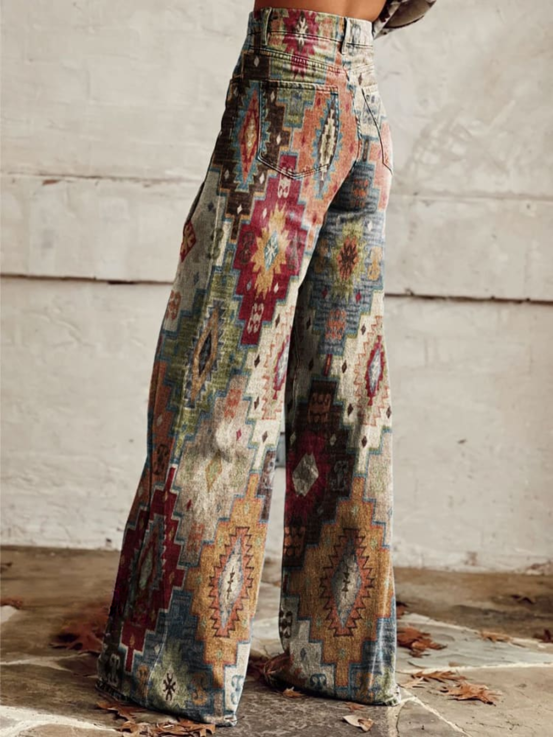 Sarah - Vintage Boho Weite Hose