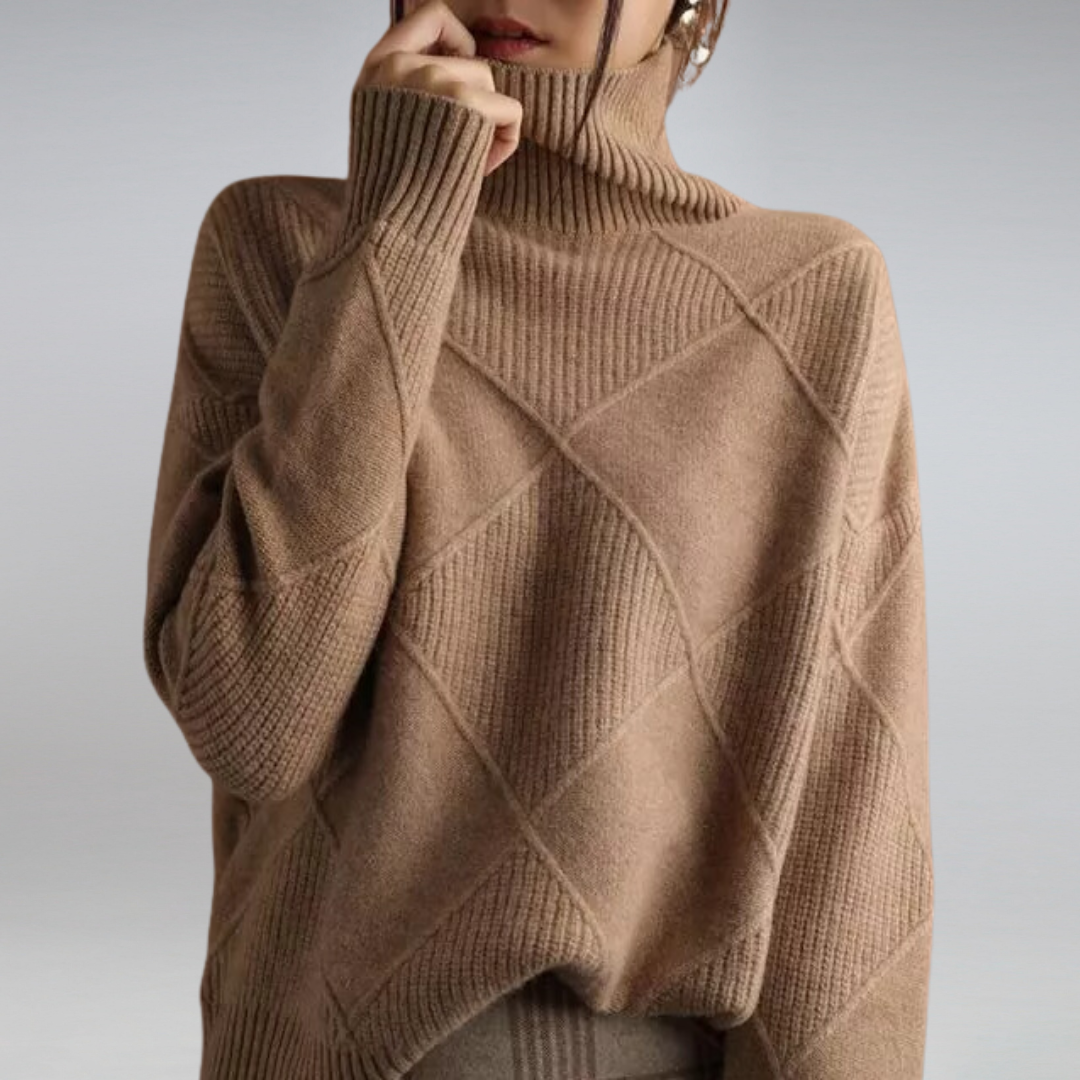 Ramona - Gemütlicher Rollkragen-Pullover