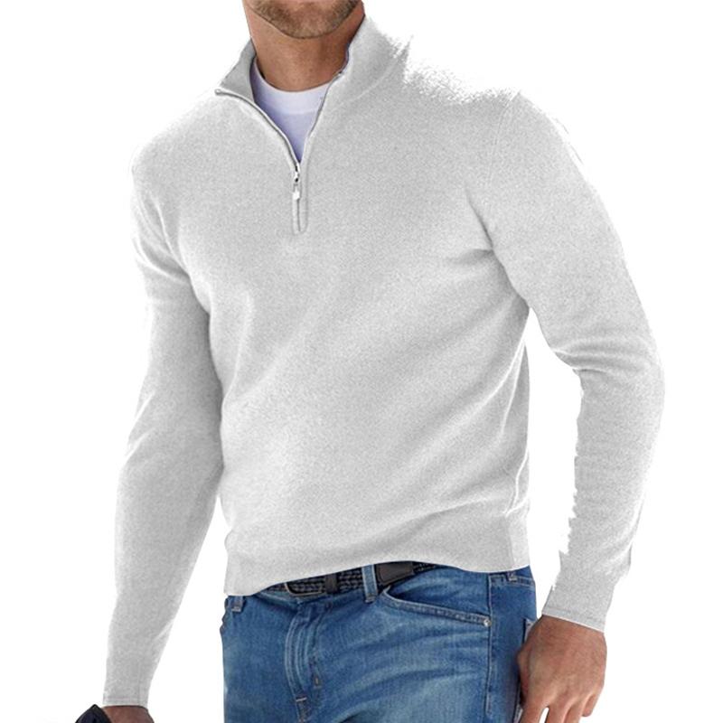 Matthias - Sweatshirt mit Viertel-Reißverschluss