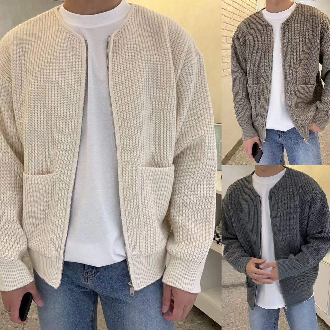 Isidor - Gemütlich Gestrickte Strickjacke