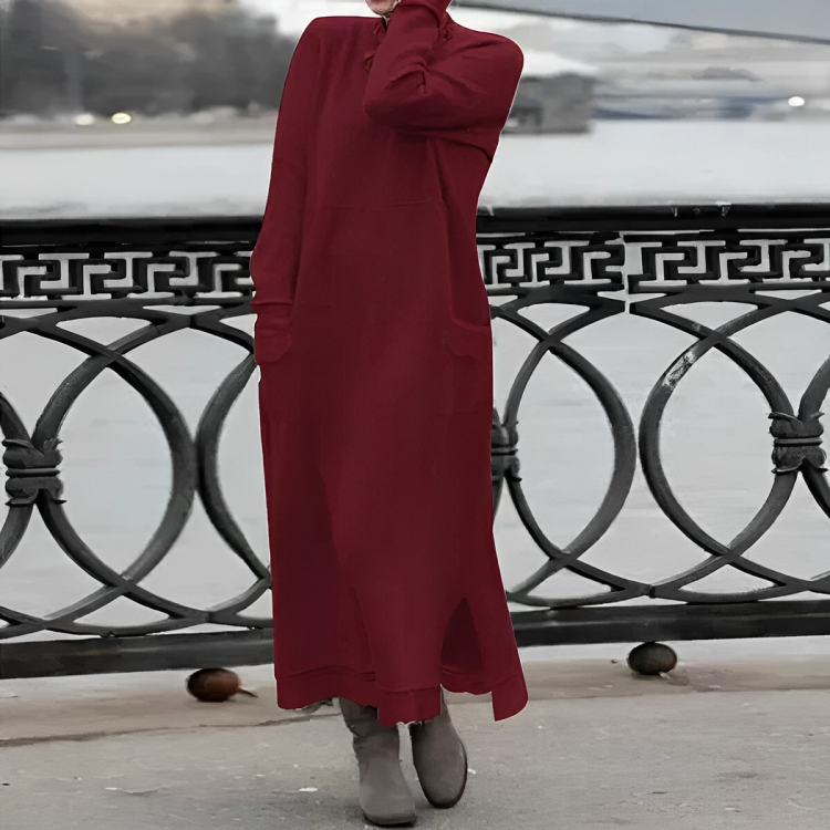 Evangeline - Stilvolles Midi-Kleid