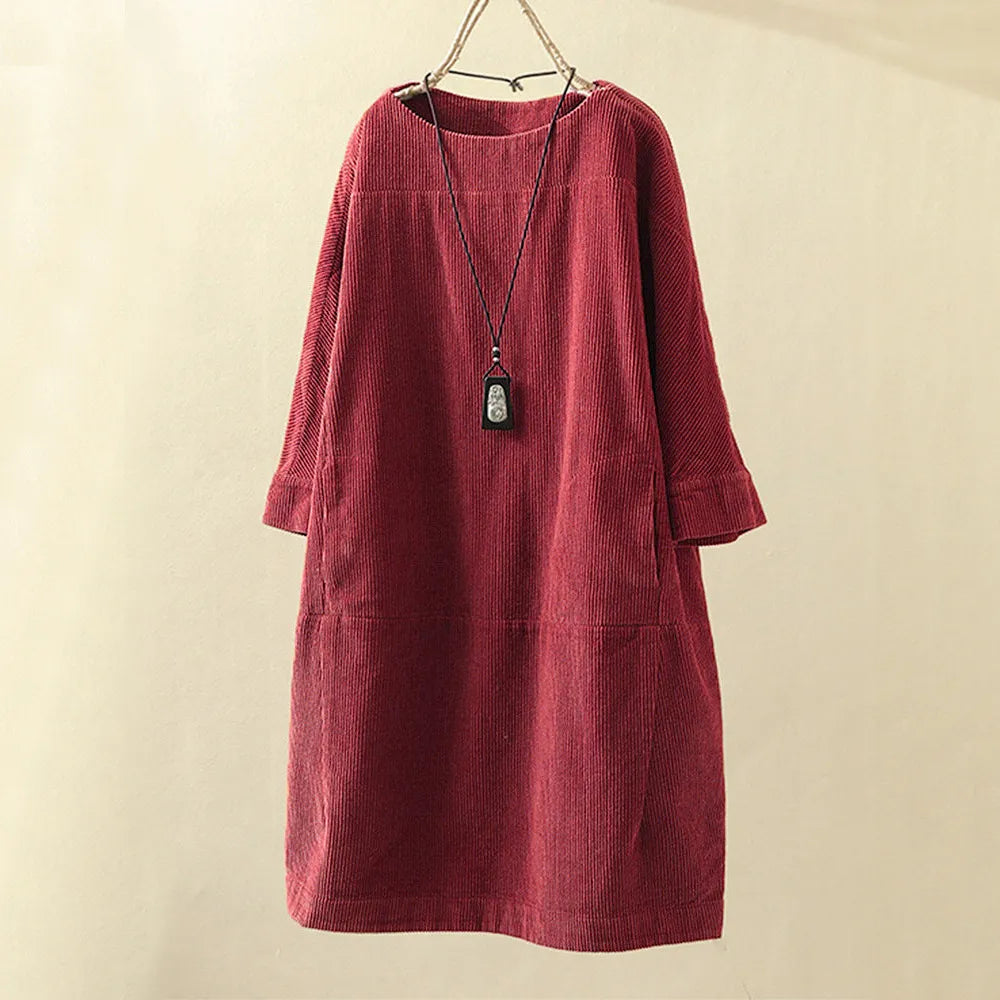 Marlie - Retro-Kordkleid