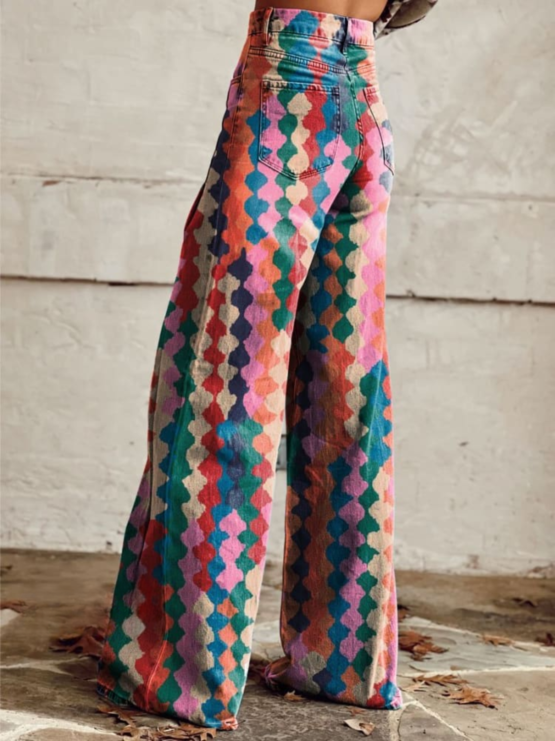 Kiara - Bohemian Retro Weite Hose