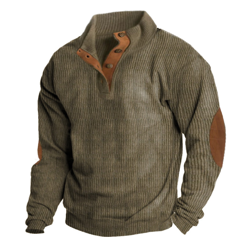 Hänsel - Geripptes Retro-Sweatshirt