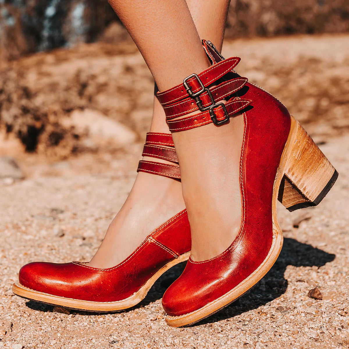Elodie - Klassische Sandalen mit Absatz