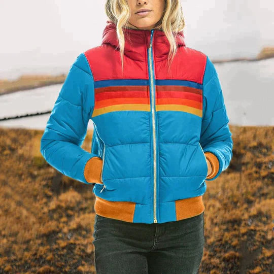 Gabi - Lebendige Puffer-Jacke