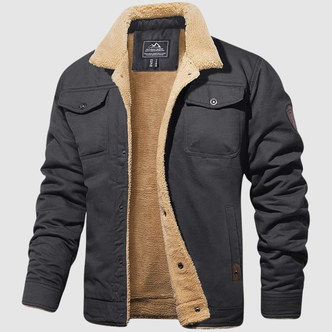 Adalbert - Klassische Fleece-Jacke