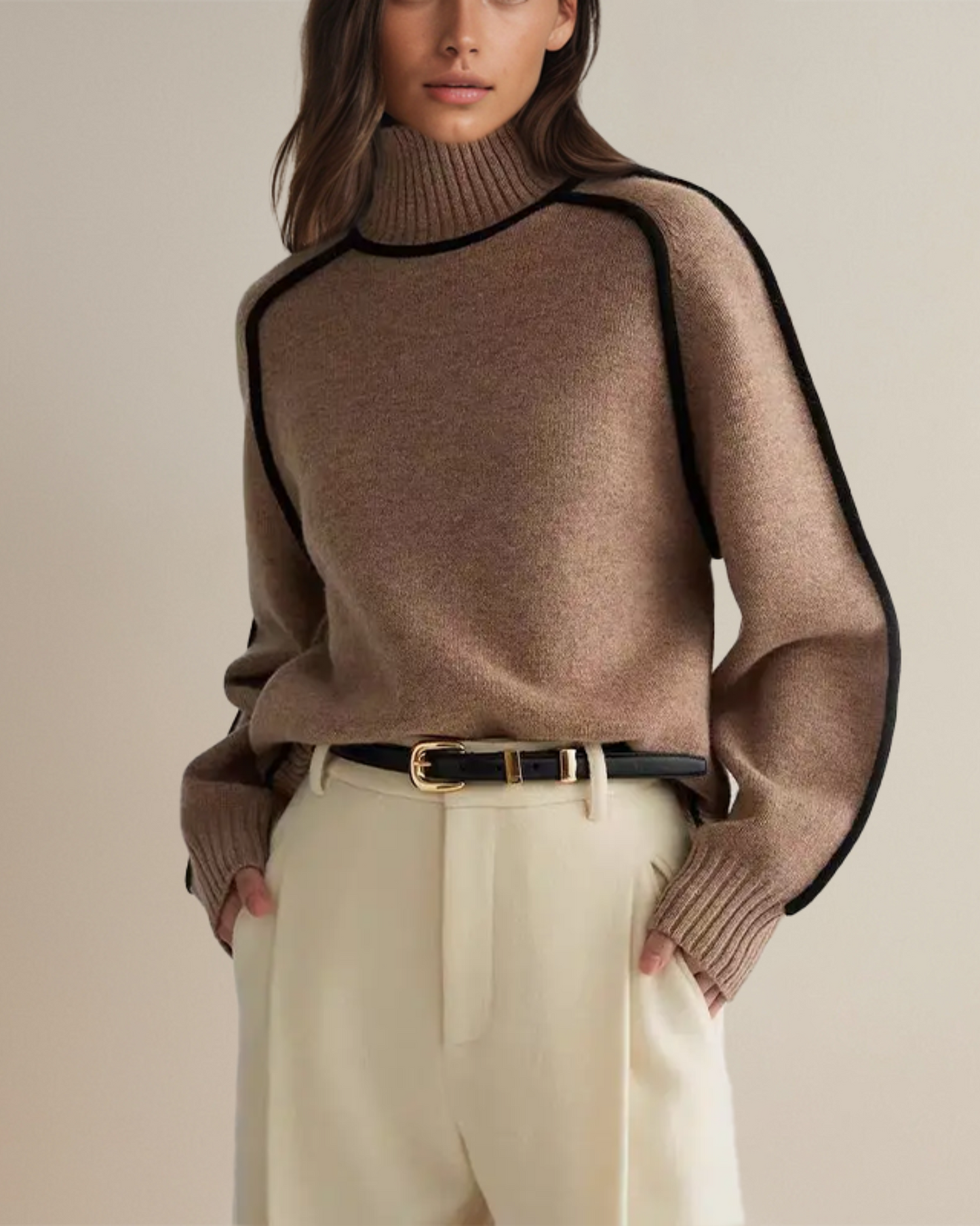 Anuschka - Modischer Rollkragen-Pullover