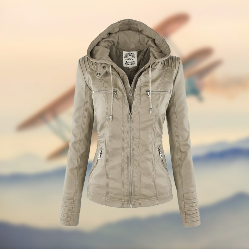 Aleena - Elegante Lederjacke