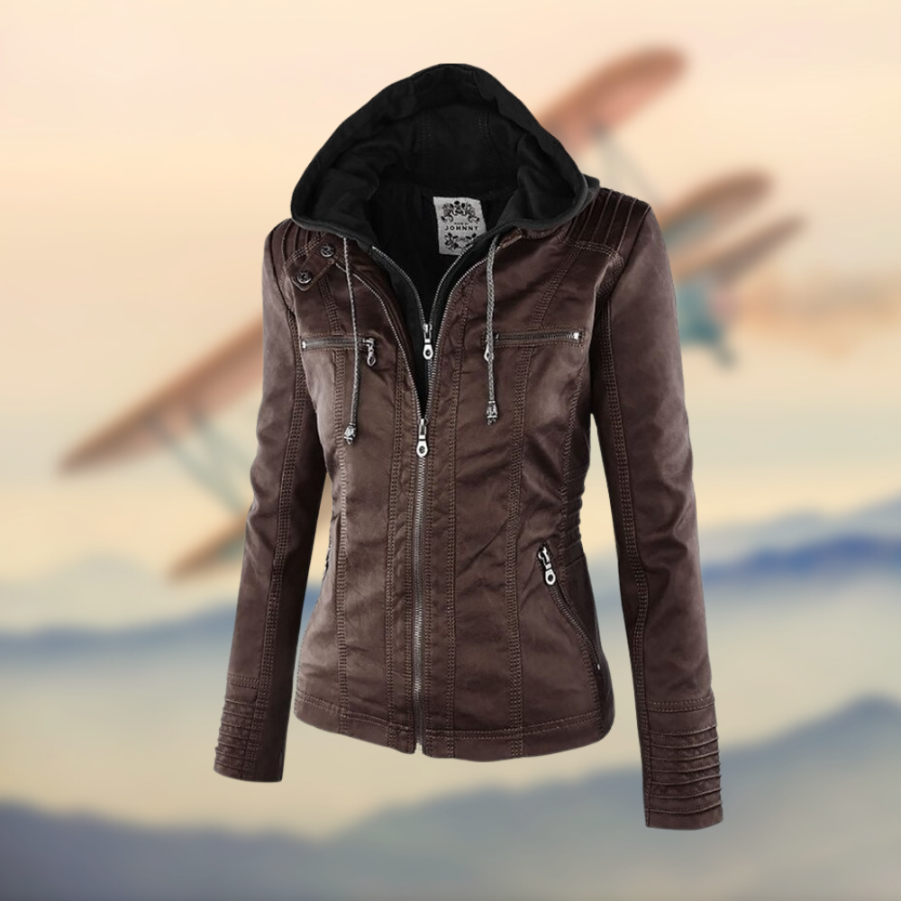 Aleena - Elegante Lederjacke