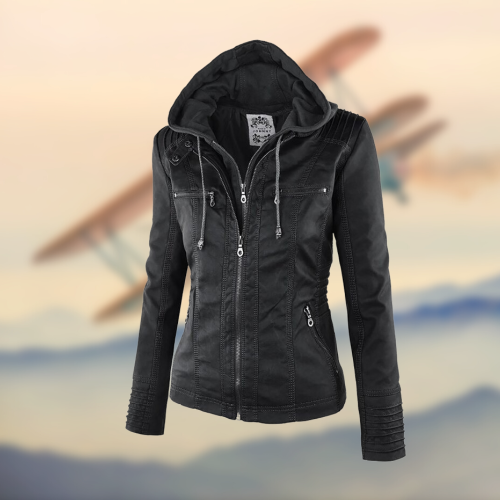 Aleena - Elegante Lederjacke