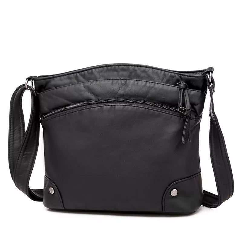 Camila - Klassische Lederhandtasche