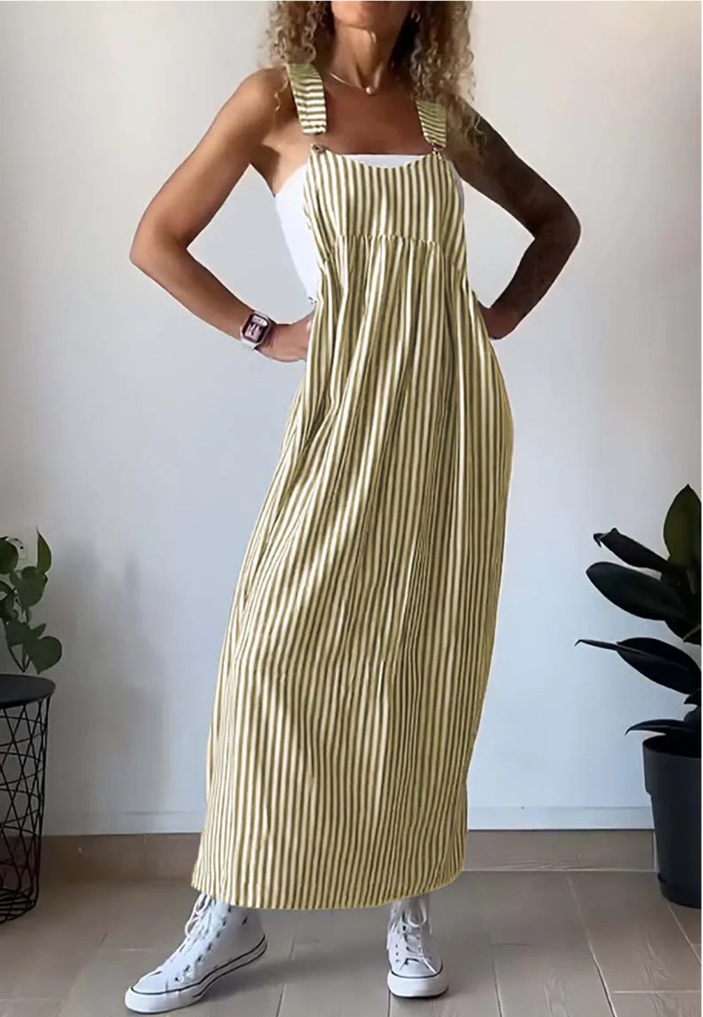 Mia - Gestreiftes Jumpsuit-Kleid