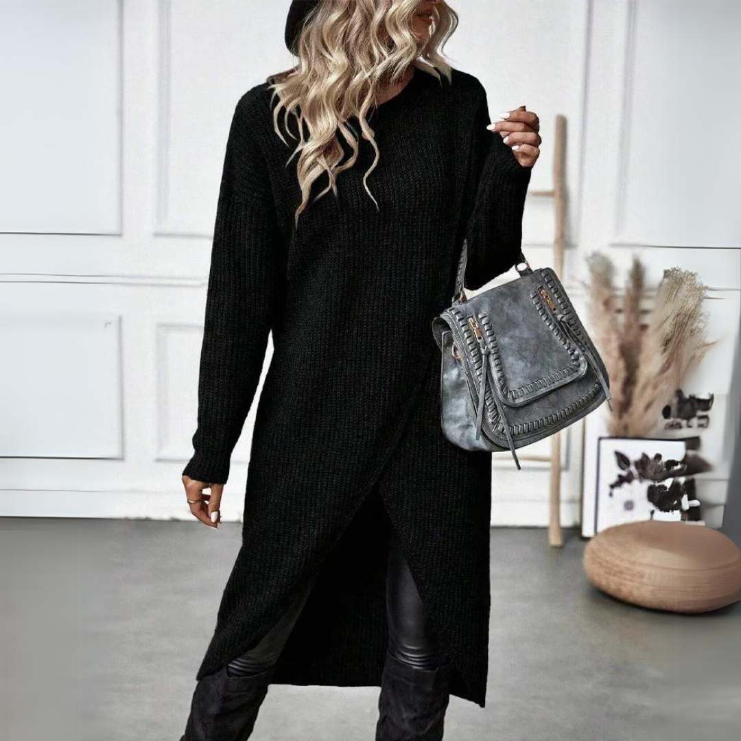 Olva - Elegantes Pulloverkleid