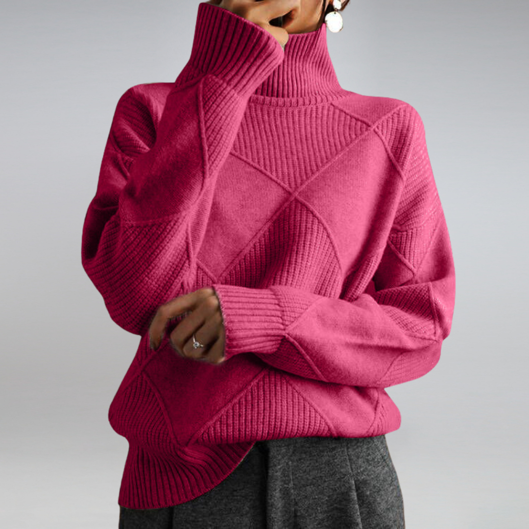 Ramona - Gemütlicher Rollkragen-Pullover