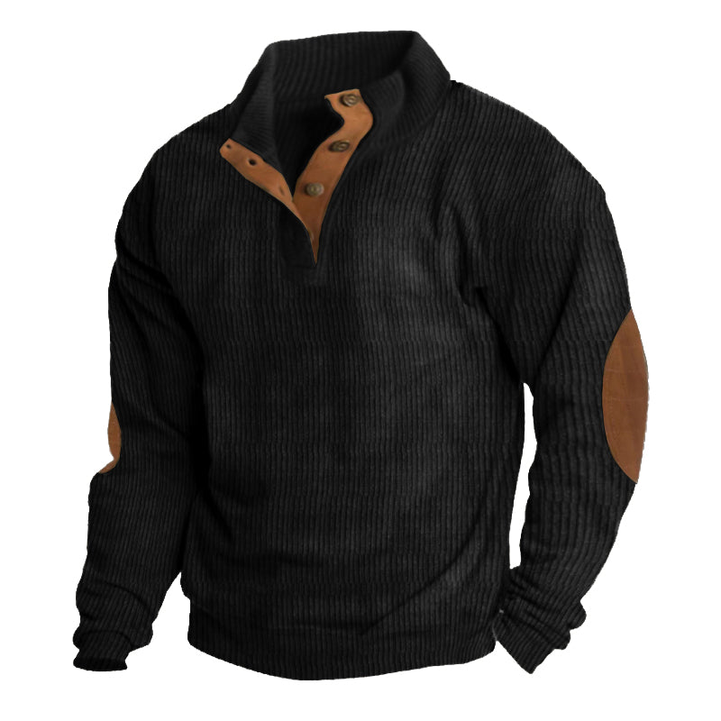 Hänsel - Geripptes Retro-Sweatshirt