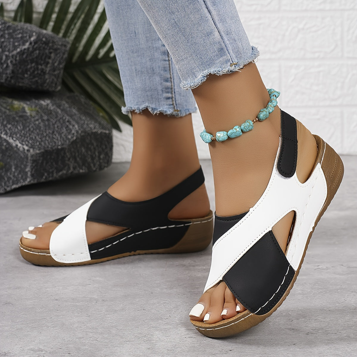 Anna - Orthopädische Wedge-Sandalen