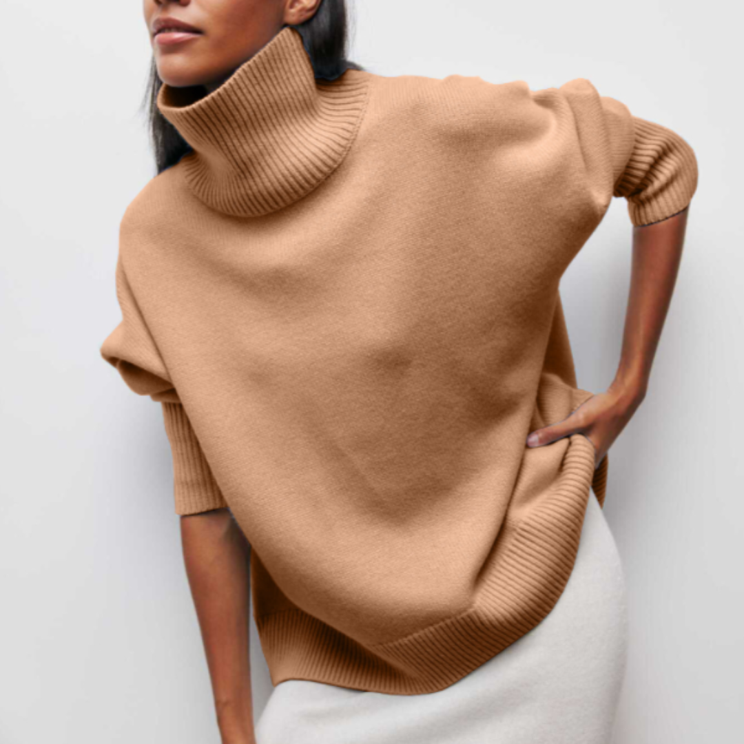 Millicent - Trendiger Rollkragen-Pullover