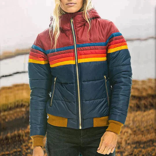 Gabi - Lebendige Puffer-Jacke
