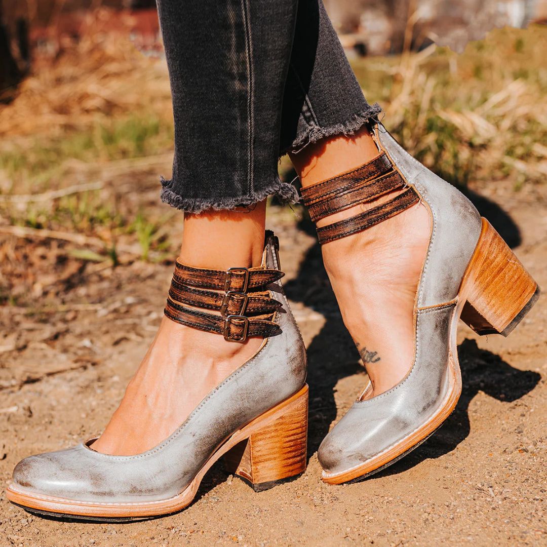 Elodie - Klassische Sandalen mit Absatz