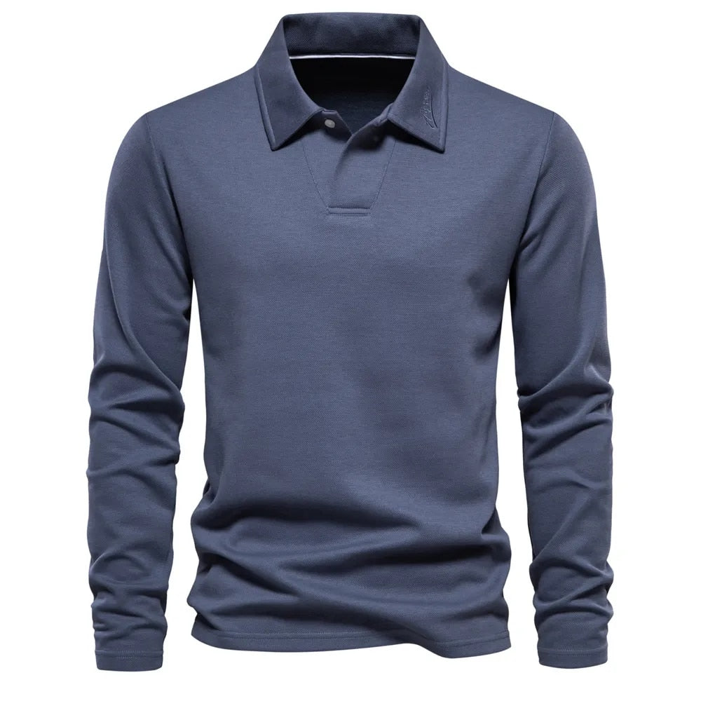 Charles - Klassisches Langärmeliges Polo