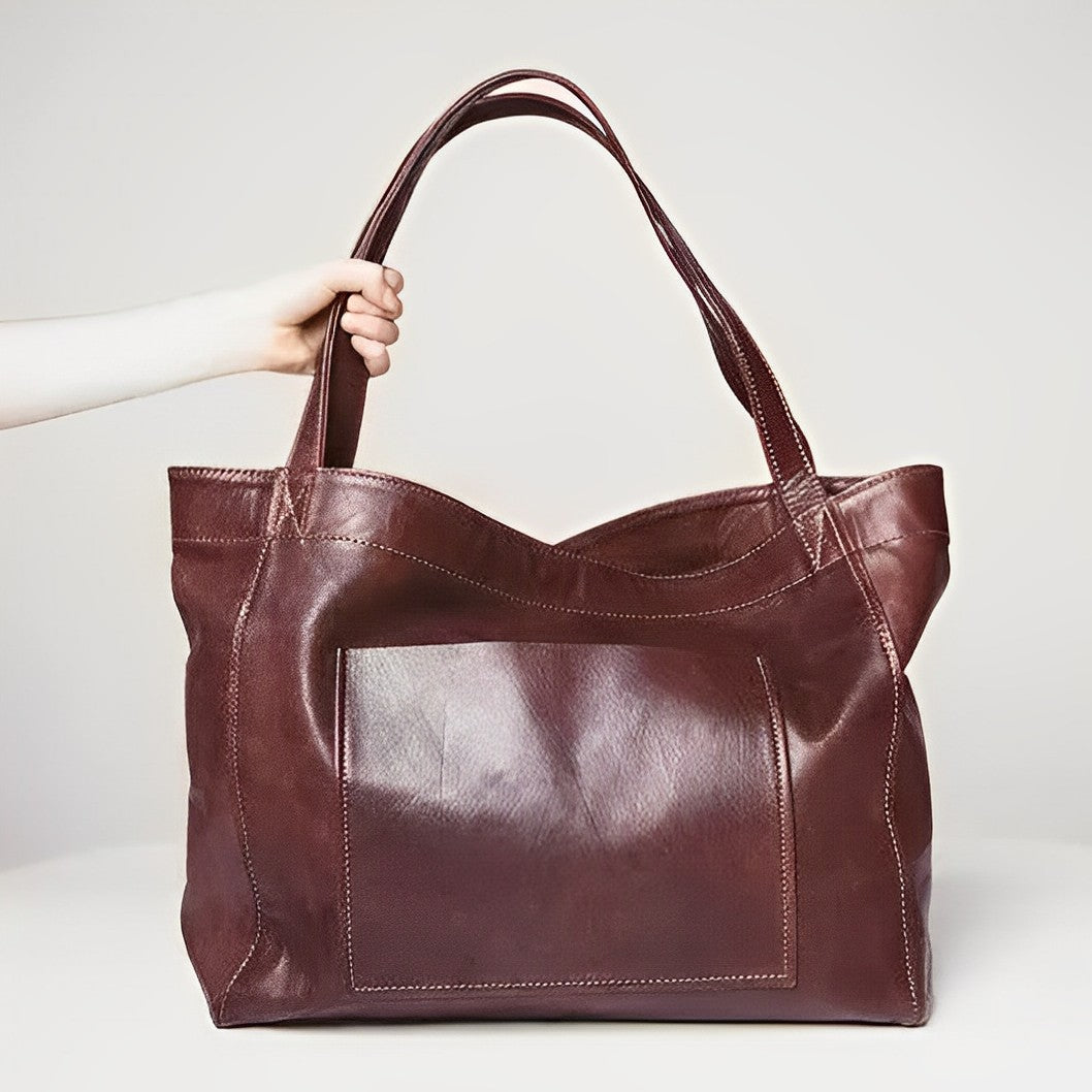 Claudia - Vintage Leder Umhängetasche