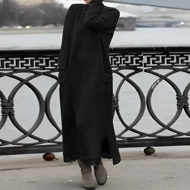 Evangeline - Stilvolles Midi-Kleid