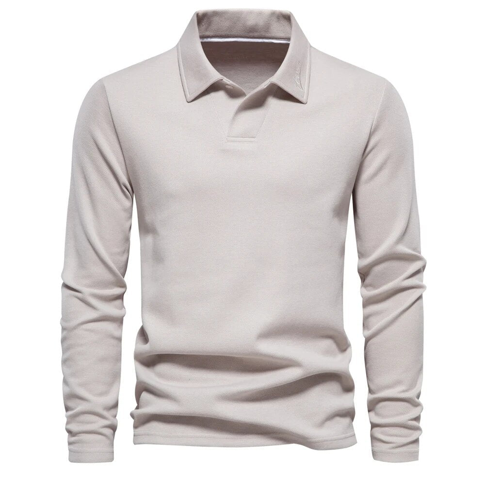 Charles - Klassisches Langärmeliges Polo