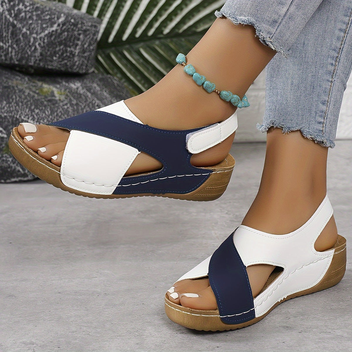 Anna - Orthopädische Wedge-Sandalen