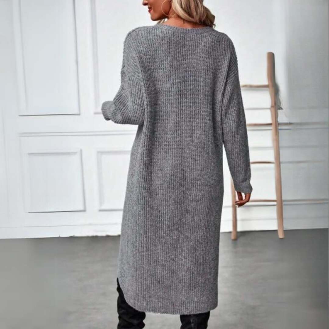 Olva - Elegantes Pulloverkleid