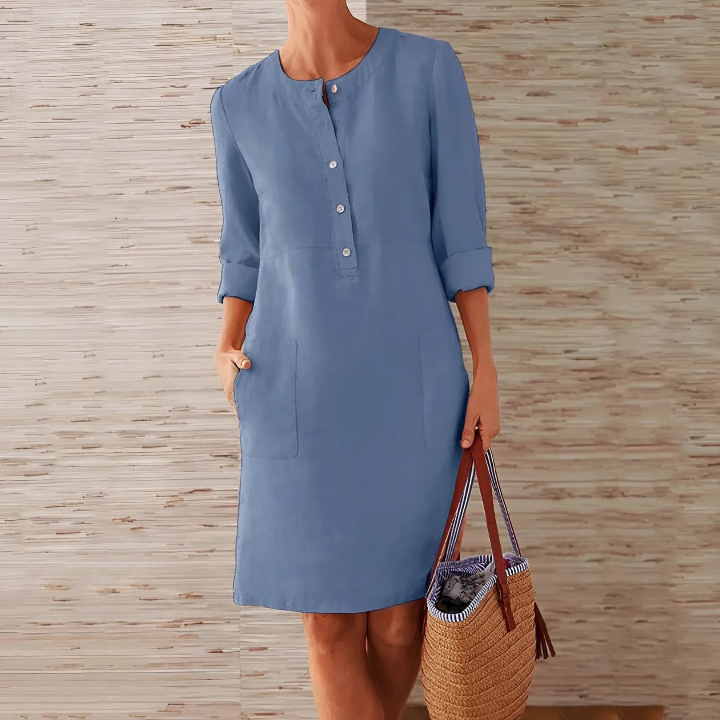 Dorothea - Stilvolles Midi-Kleid