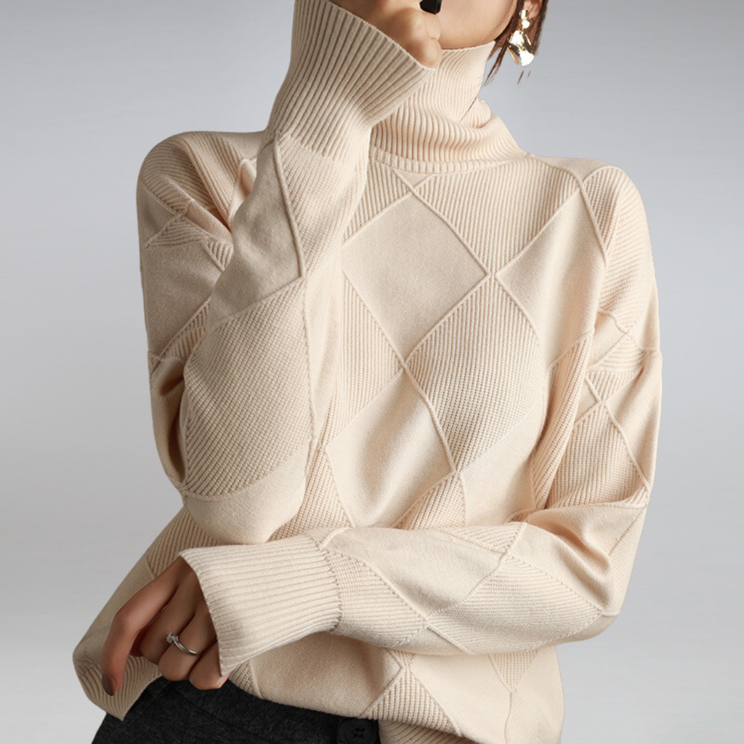 Ramona - Gemütlicher Rollkragen-Pullover