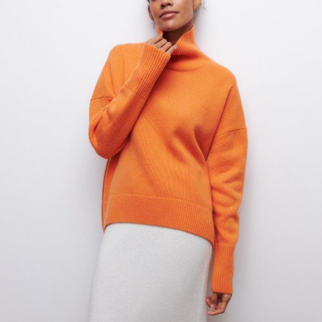 Millicent - Trendiger Rollkragen-Pullover