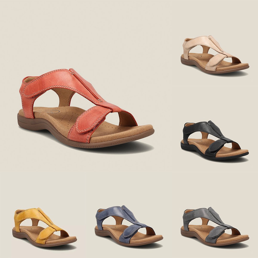 Agnes - Orthopädische Leder Sandalen