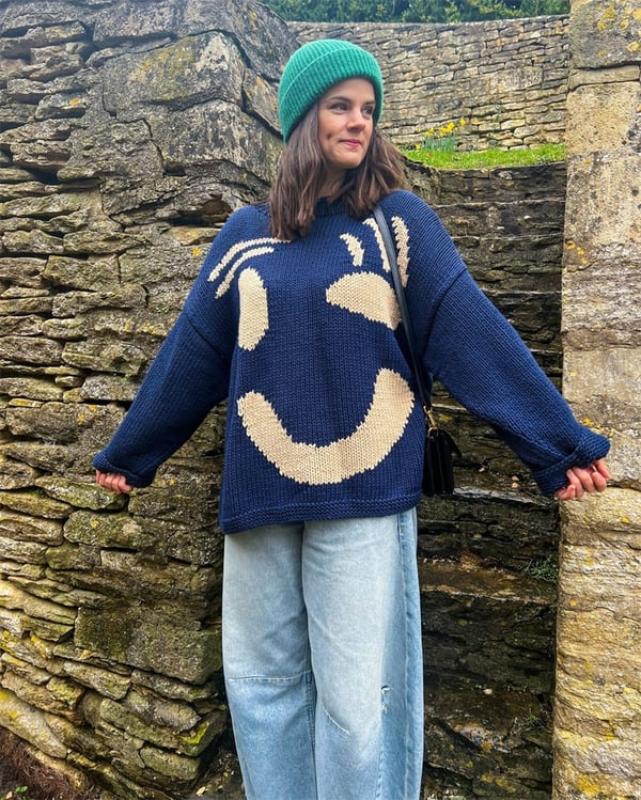 Jesse - Gemütlicher Ubergroßer Pullover