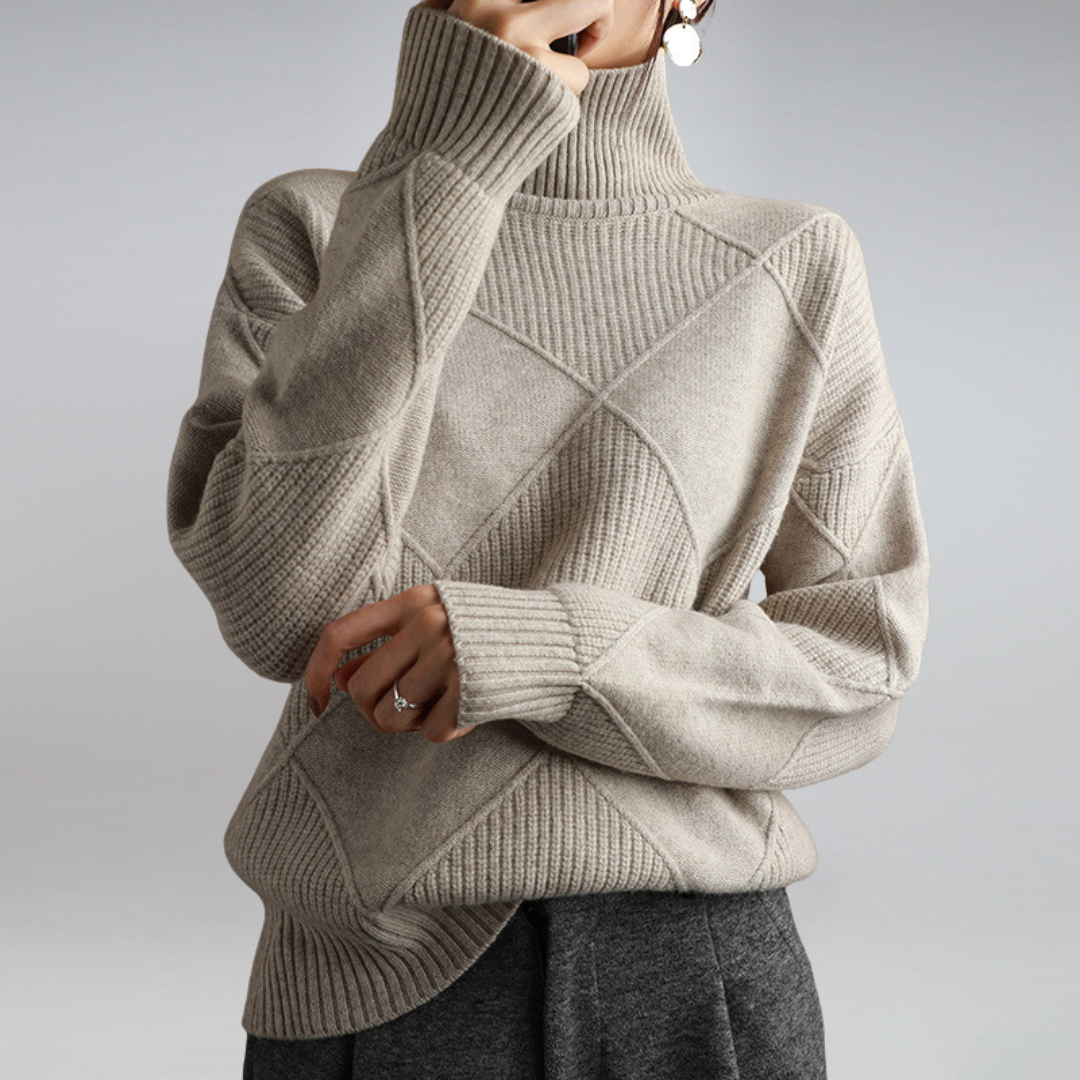 Ramona - Gemütlicher Rollkragen-Pullover