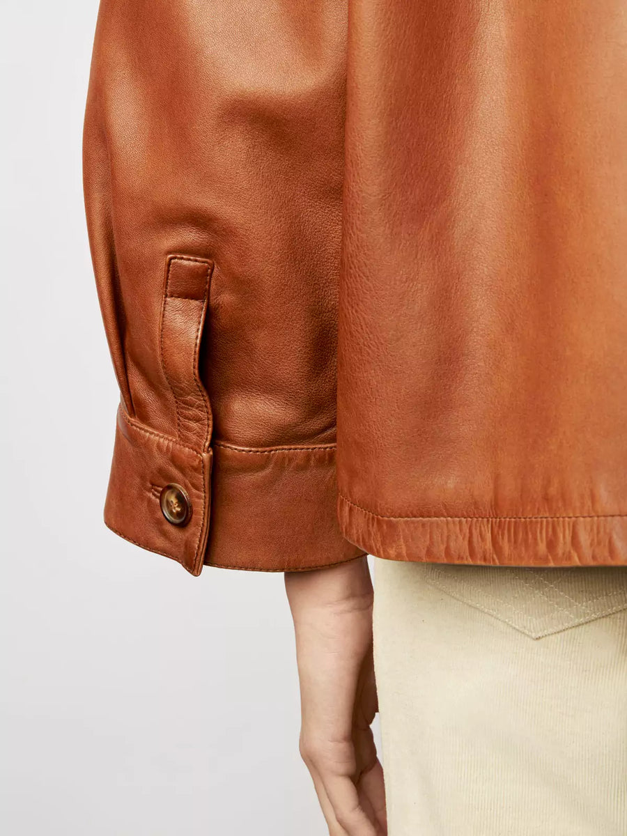 Malvie - Vintage Lederjacke
