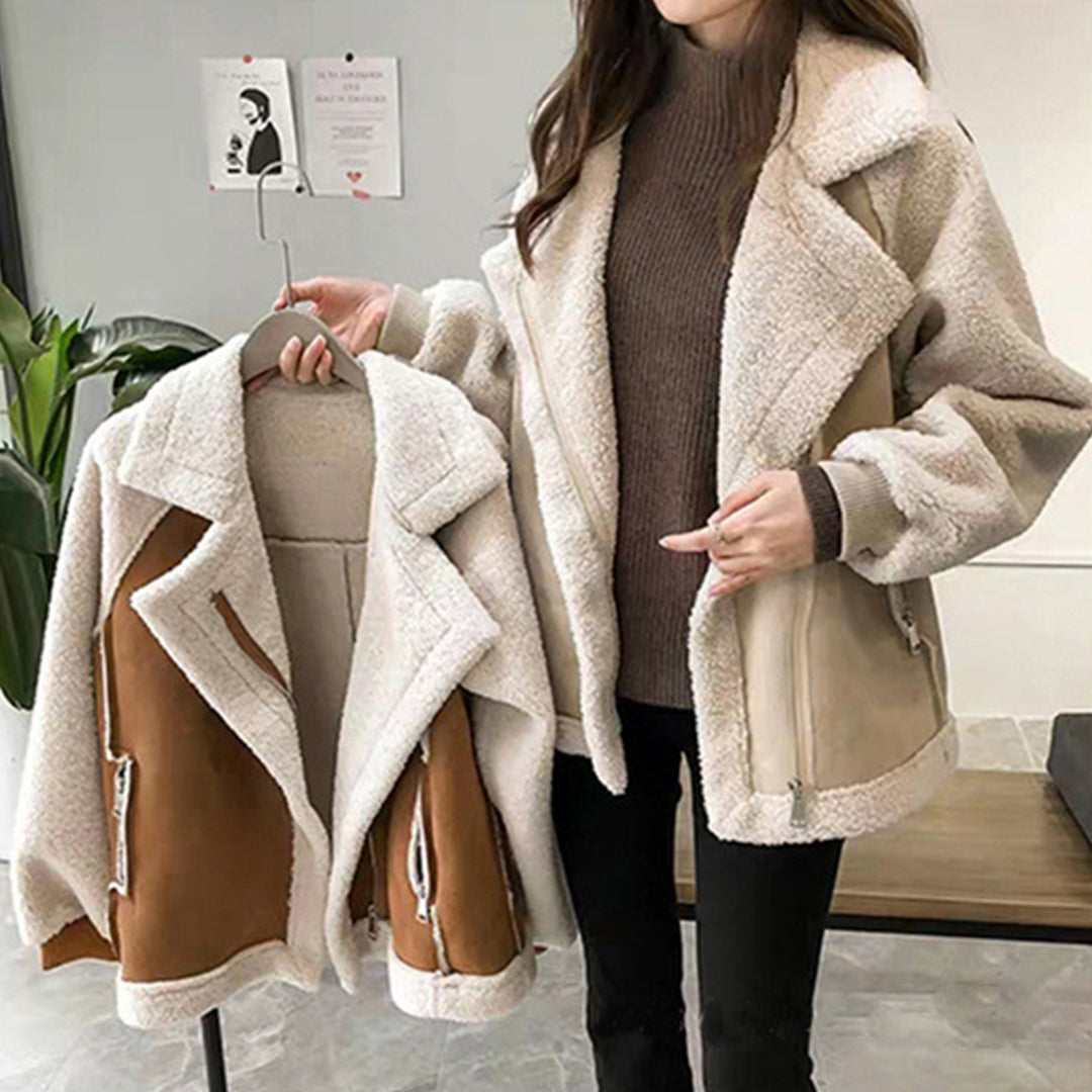 Yvonne - Vintage-Fleecejacke