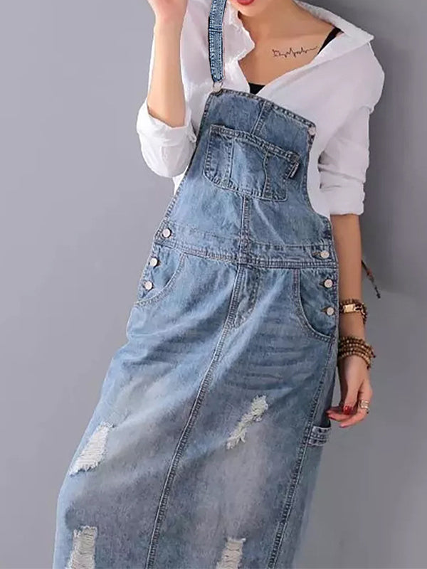 Danika - Retro-Denim-Overall