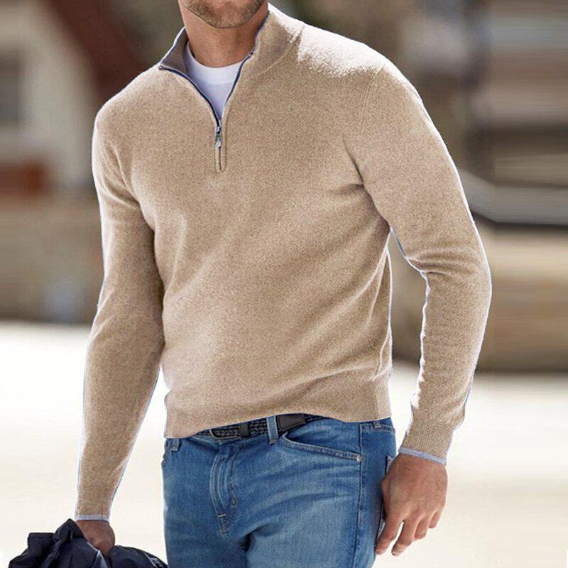 Matthias - Sweatshirt mit Viertel-Reißverschluss