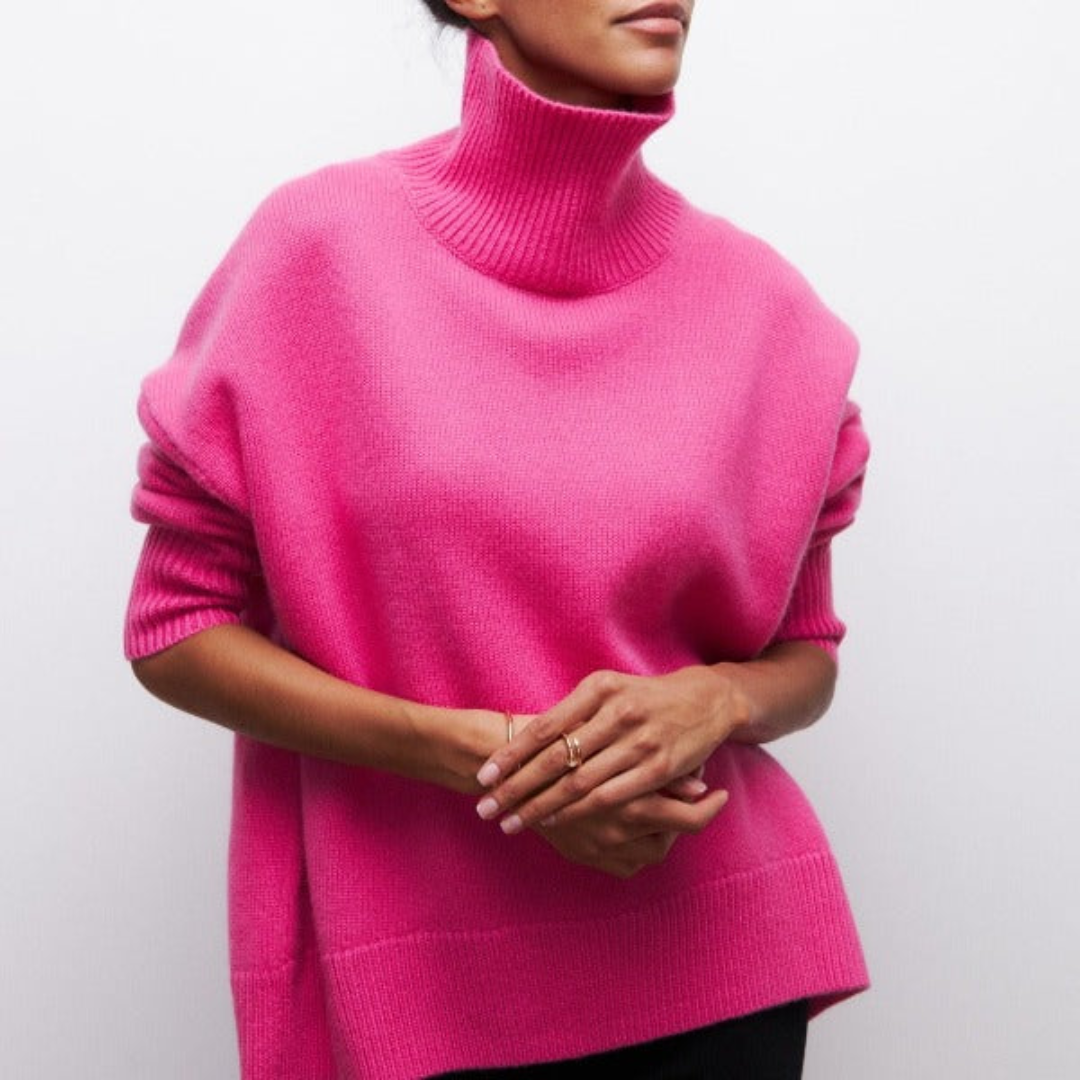 Millicent - Trendiger Rollkragen-Pullover