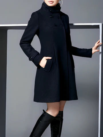 Gaia - Elegantes Kleid Mantel