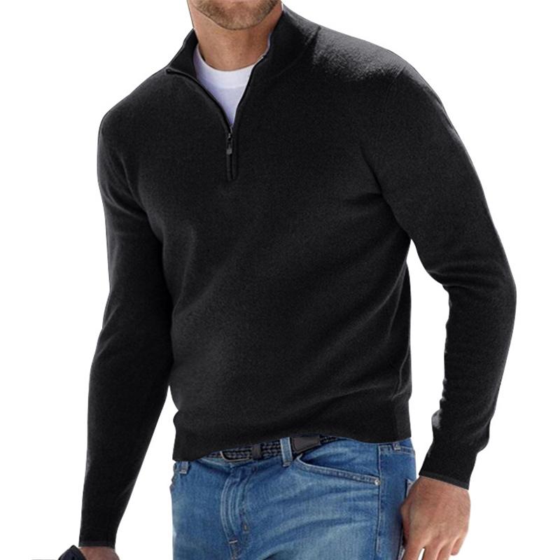 Matthias - Sweatshirt mit Viertel-Reißverschluss