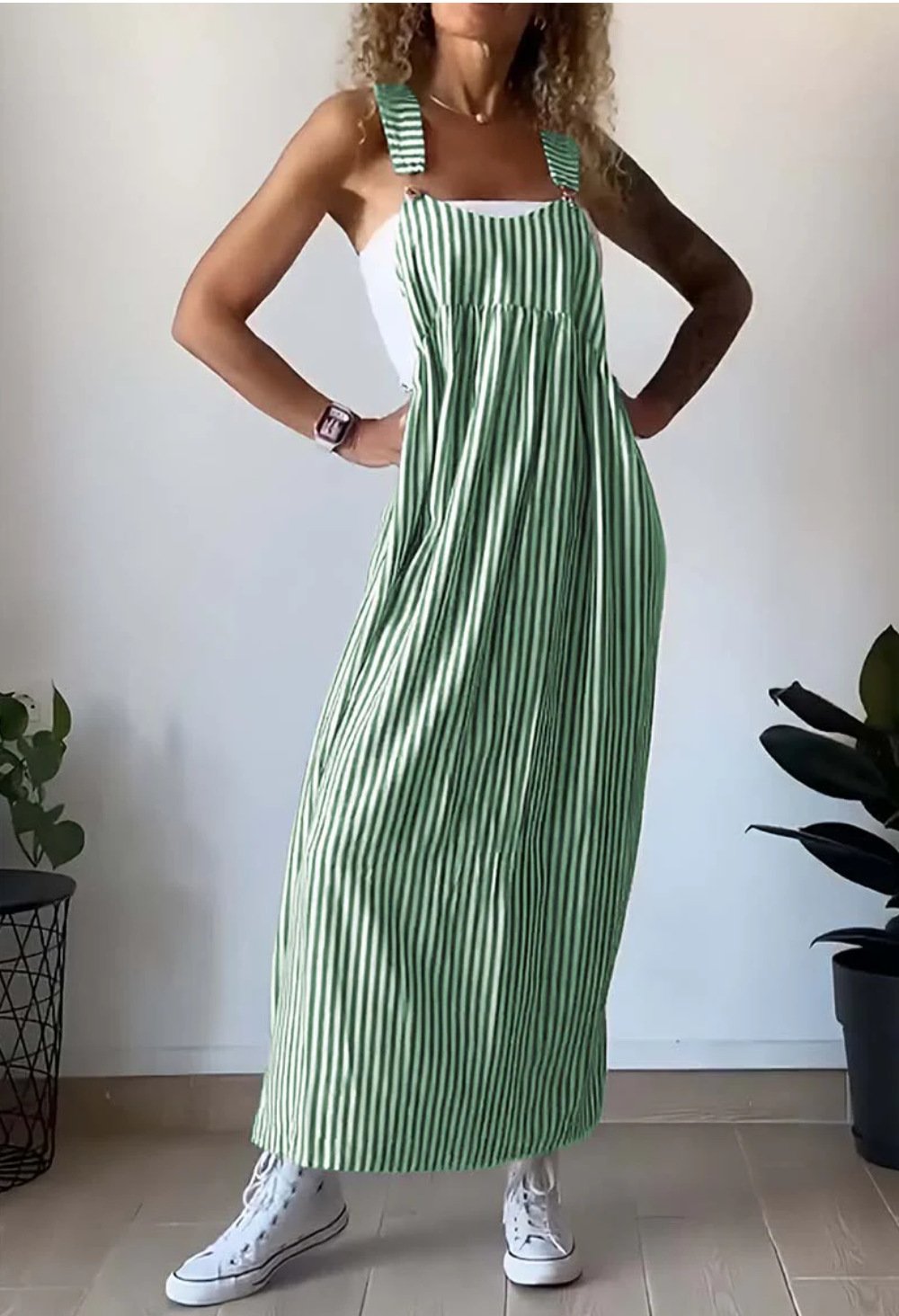 Mia - Gestreiftes Jumpsuit-Kleid