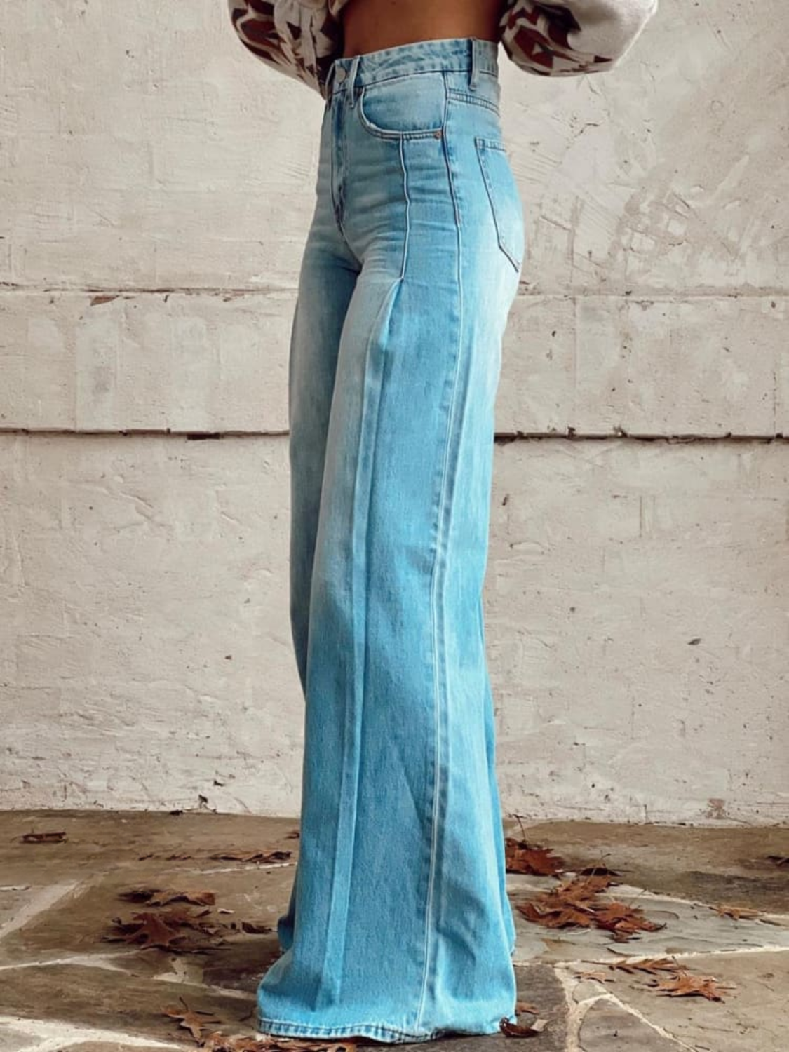 Clarissa - Klassische Retro Weite Hose