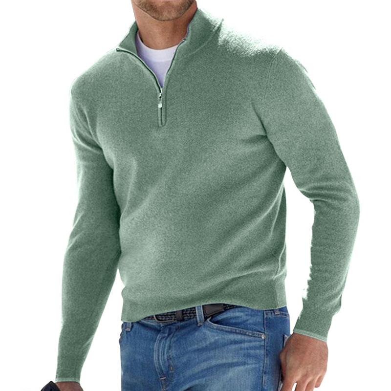 Matthias - Sweatshirt mit Viertel-Reißverschluss