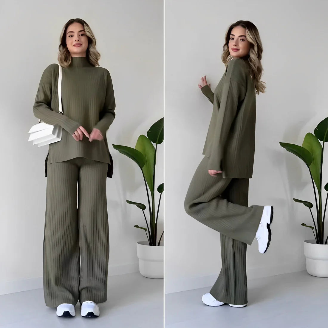 Adore - Warmer Pullover Zweiteiliges Set