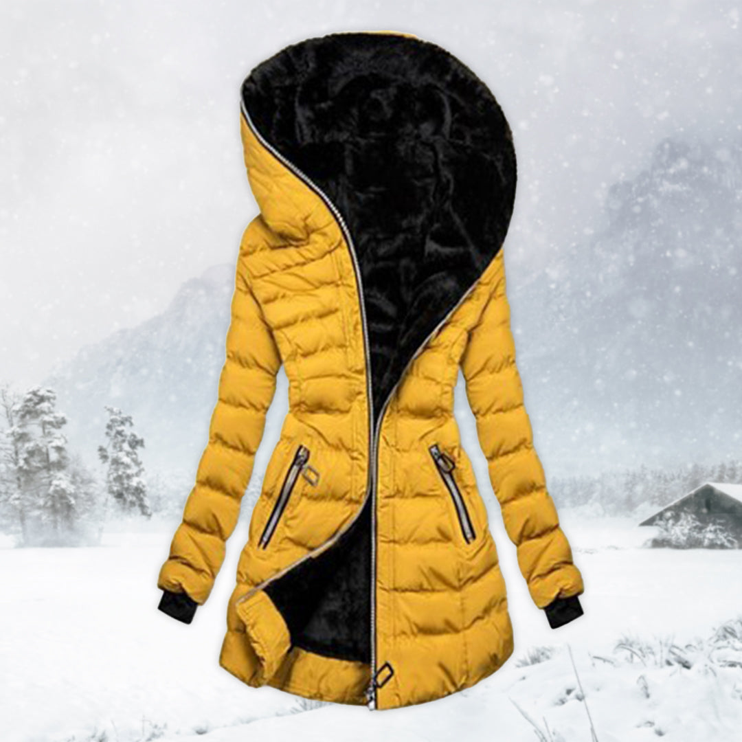 Azaria - Bequeme Pelzgefütterte Jacke