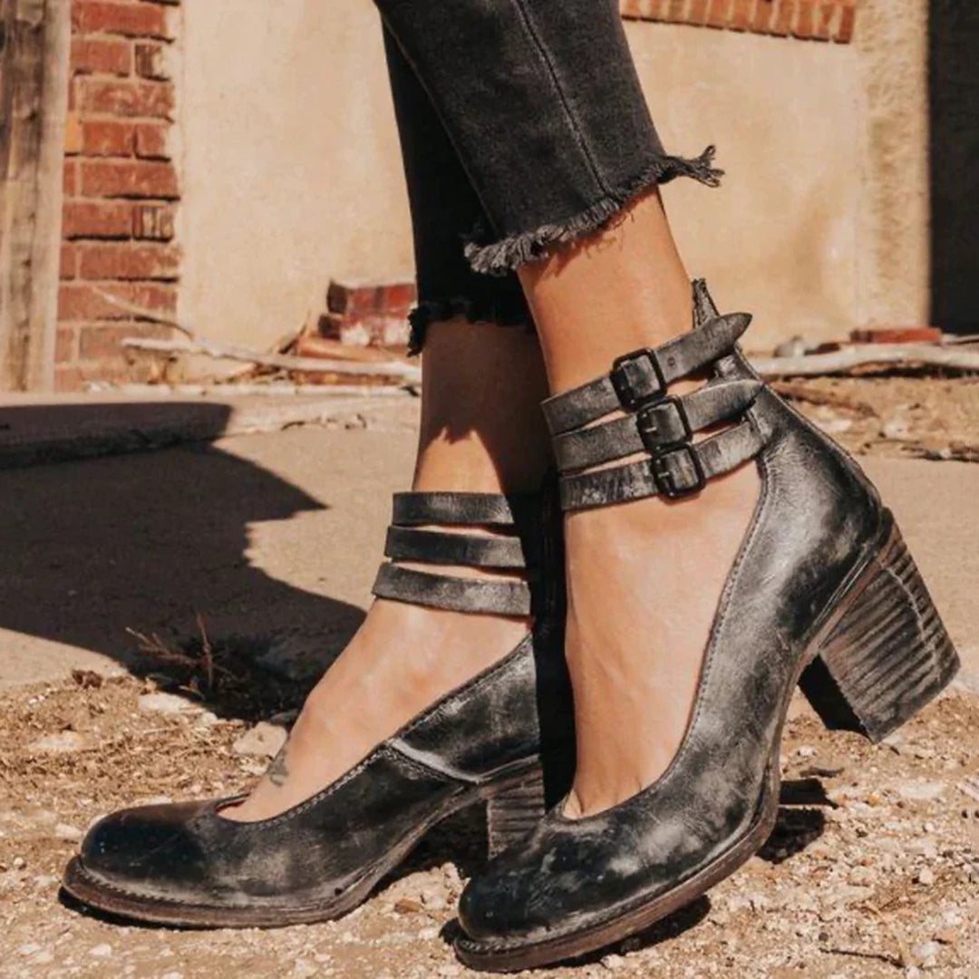 Elodie - Klassische Sandalen mit Absatz